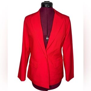 Chic Red Blazer